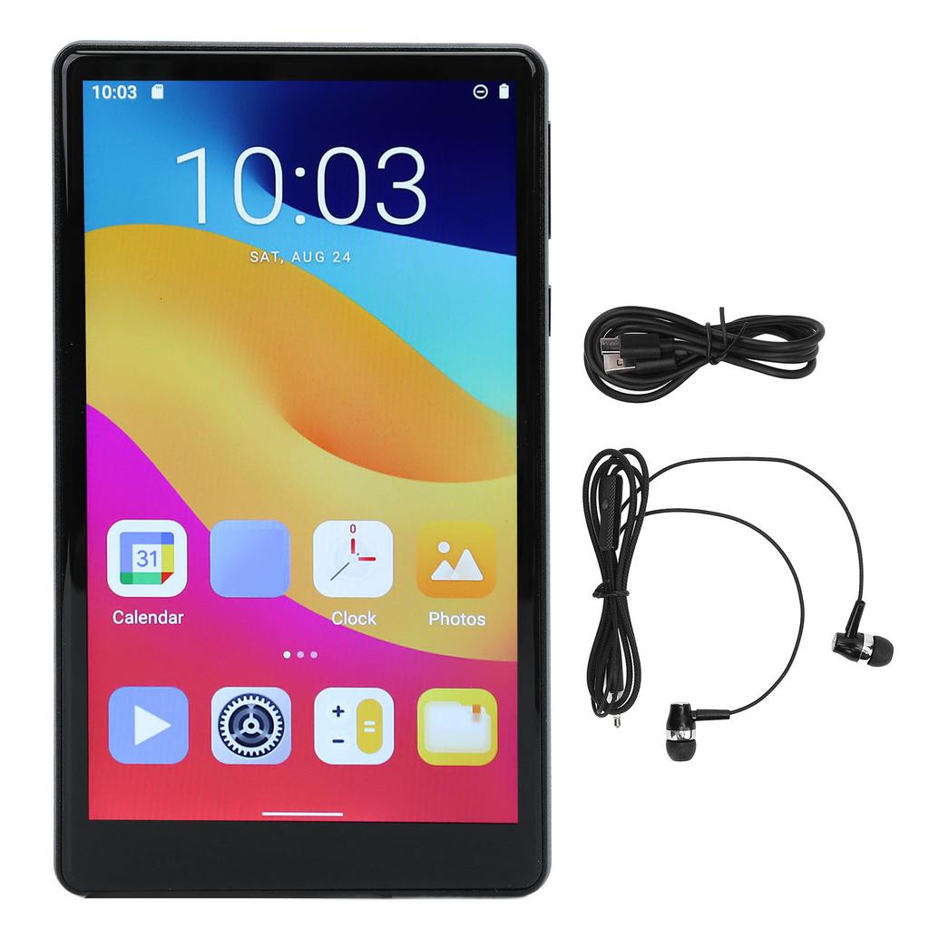 MP4 Player 5.0 Inch Touch Screen for Android 11 Bluetooth 5.0 WiFi Support FM Radio Electric Book Calculator Voice