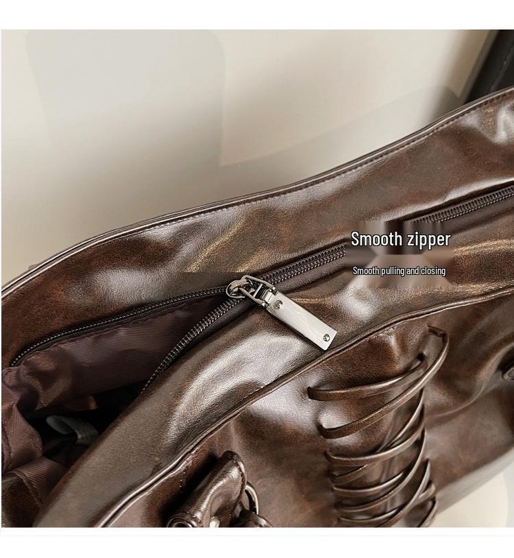 Women's High-End Large Capacity Versatile Tote and Crossbody Bag