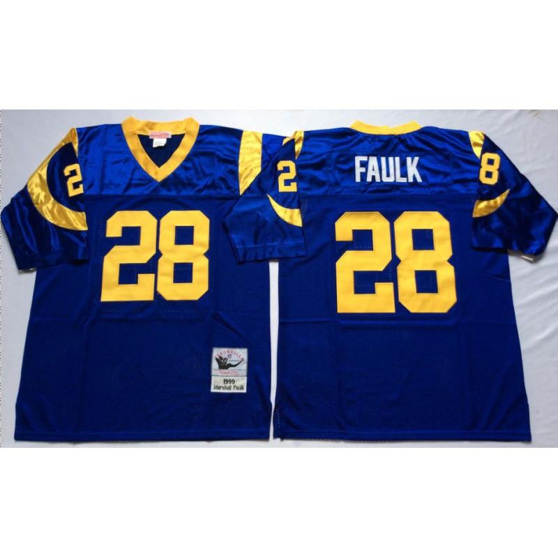 Los Angeles Rams NFL Vintage Jersey Men Women Cotton Sports Fan Apparel Retro Football Uniform