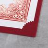 European-Style Hot Stamping Paper Certificate Cover for Awards and Weddings
