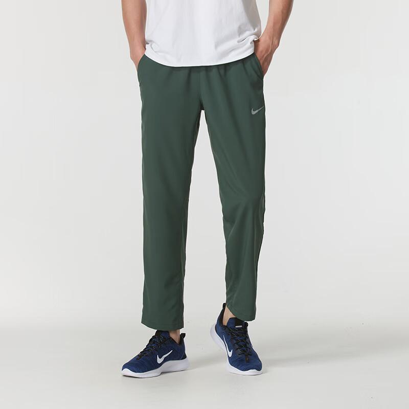 New Nike Casual Pants Men's Green FB7491-338