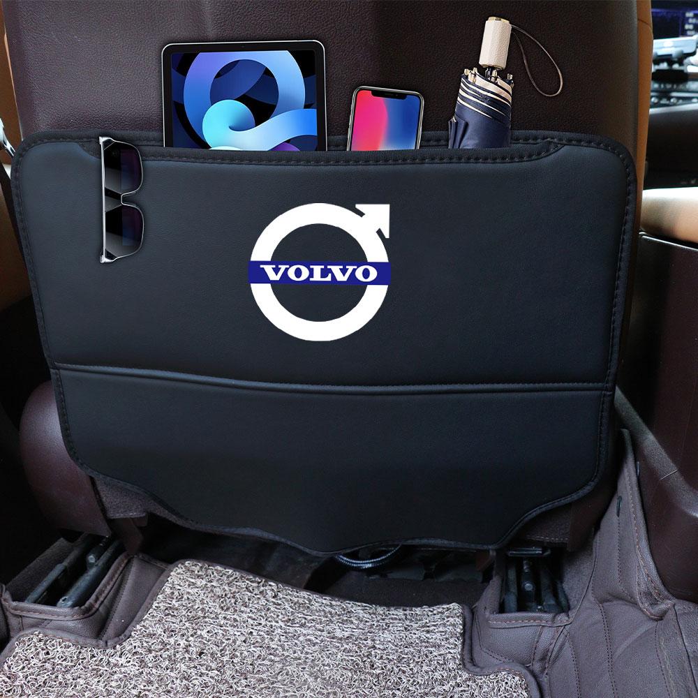 Bolsa Organizadora de Bolso para Guardar e Arrumar na Parte de Trás do Banco do Carro em Couro Para Volvo RDESIGN XC60 XC90 S60 S80 S60L V40 V60 AWD V90