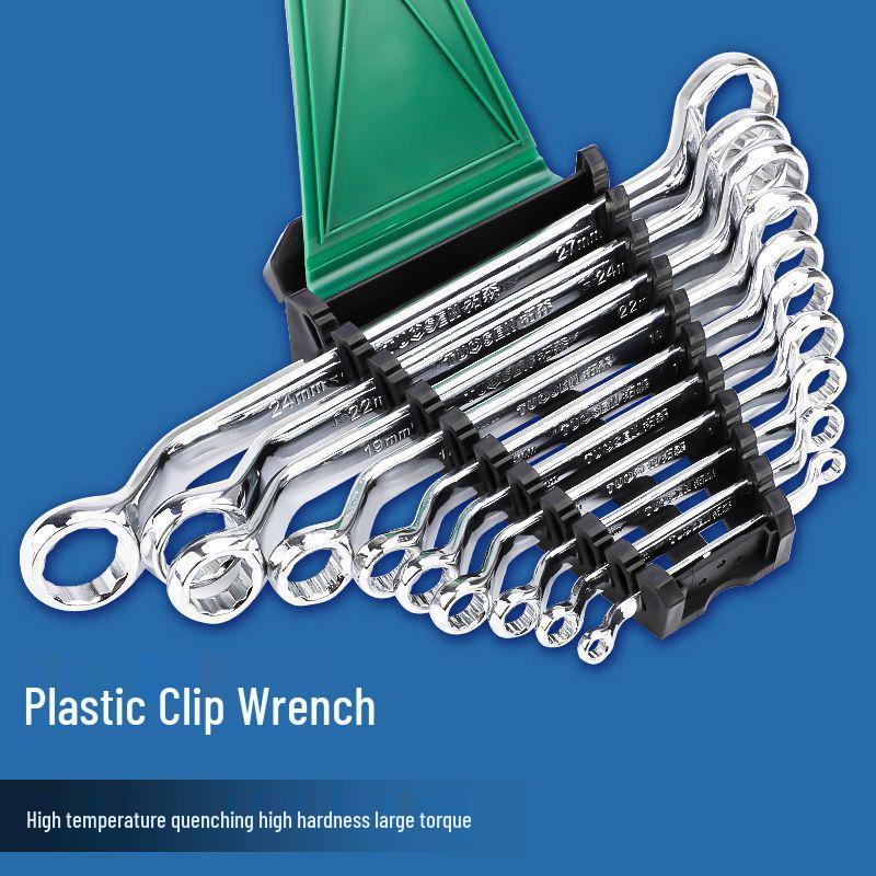 Set chei combinate cu capăt deschis și capăt inelar cu cap dublu - Set scule de reparații cu finisaj oglindă