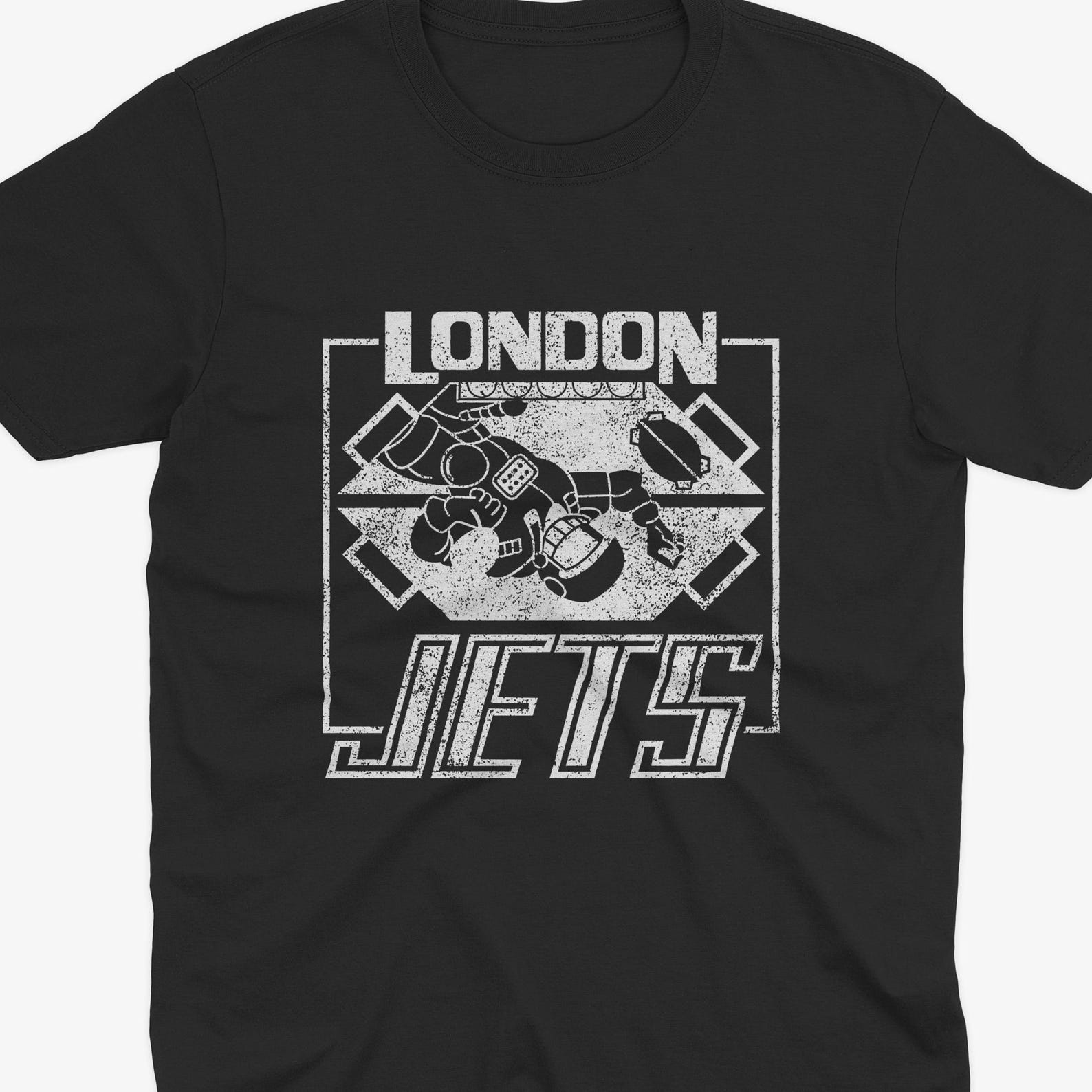 Red Dwarf - London Jets T-Shirt, Red Dwarf T-Shirt, Ace Rimmer T-Shirt, Kryten T-Shirt, Red Dwarf Gift, Smeg Head Red Dwarf XL