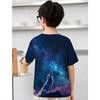 Kinder Cartoon Top Mode Sommer Bedrucktes 3D T-Shirt Jungen T-Shirts Lässig Kurzarm O-Ausschnitt Mädchen Tops