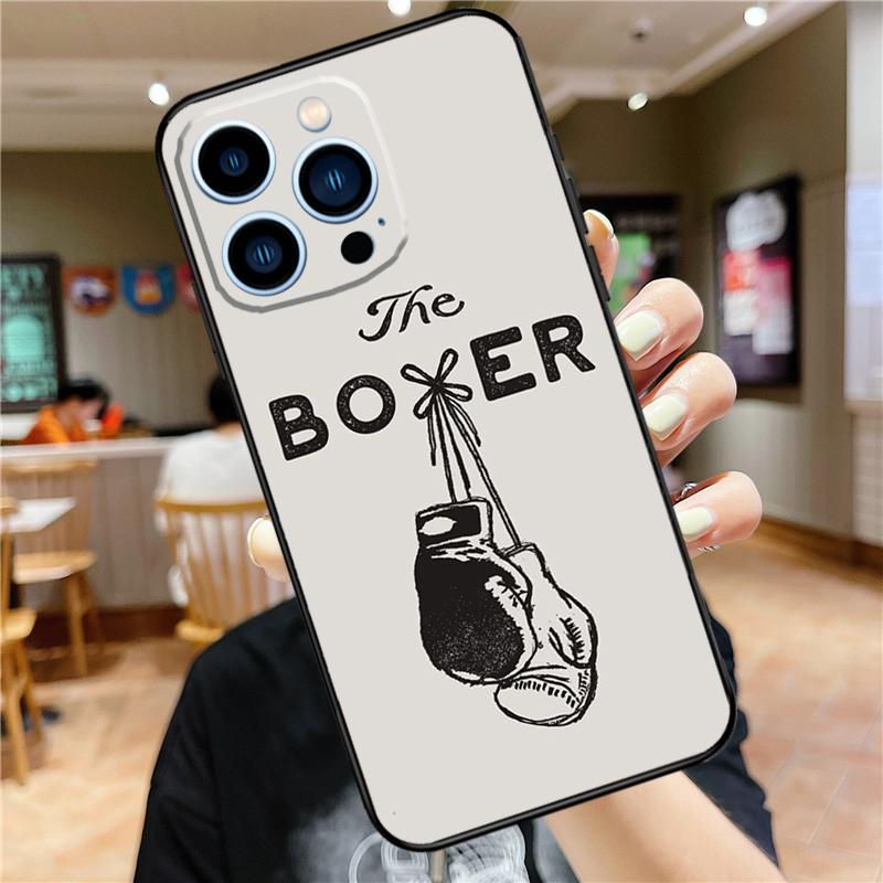 I Love Boxing Case For iPhone 17 16 15 14 13 12 11 Pro Max Mini Plus 16e 17 Air Bumper Cover Accessories