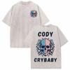 Cody Rhodes American Nightmare Vintage Washed Tee Shirt Unisex Women Casual Cotton Oversized Tshirt Harajuku Short Sleeve T Shirts