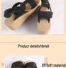 New Roman EVA Thick-Soled Lightweight Women's Closed-Toe Outdoor Sandals for Students - Height-Increasing and Comfortable