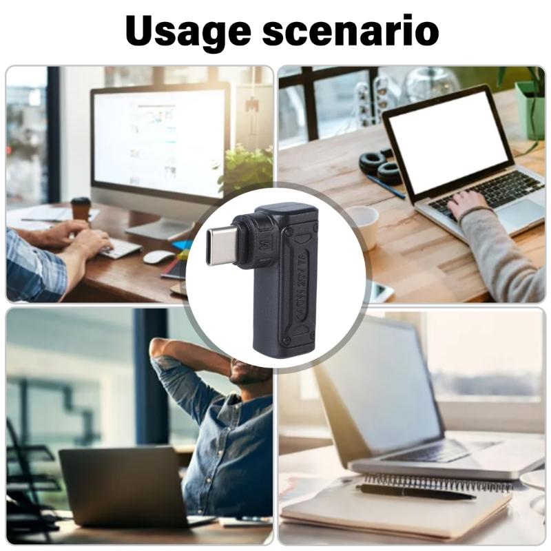 PD140W Protocol Type C Male To Square Port, 7955, 6036, 5525, 5521, 4530, 7450 Female Adapter for Lapstops Repair