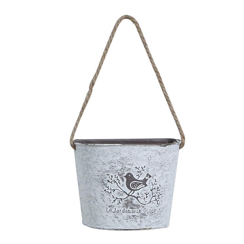 

1 шт., модный держатель для растений, садовый декор, настенный цветочный горшок, контейнер для цветов, винтажный стиль