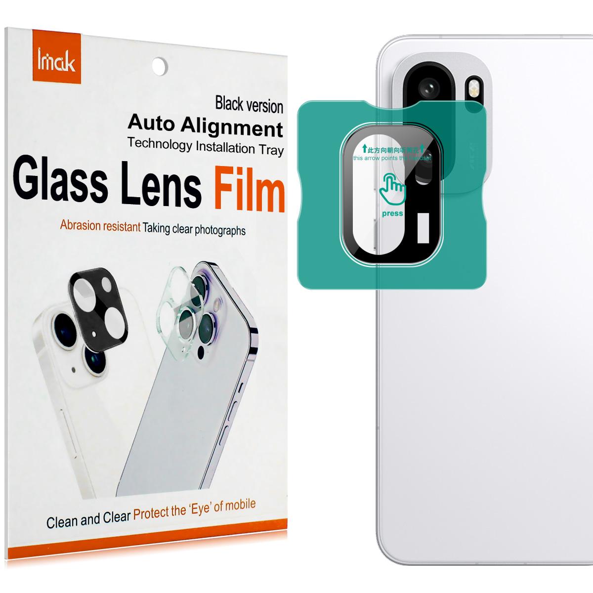 

Для OnePlus Ace 6 5G Стекло IMAK Черная версия Стекло высокой четкости Пленка для линз Версия с самопозиционированием OnePlus Ace 6 5G