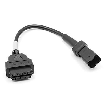 Καλώδιο OBD Jaimenalin για Μοτοσυκλέτα με Βύσμα 4 Pin για Ducati Καλώδιο Διαγνωστικό 4 Pin σε Προσαρμογέα OBD2 16 Pin