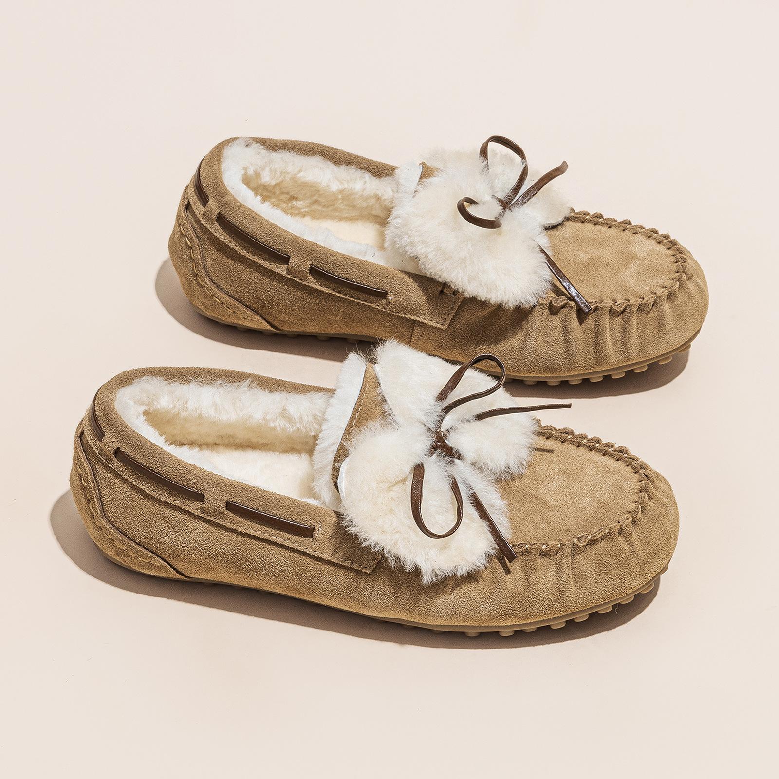 

Туфли Doudou женские новые зимние утолщенные бархатные универсальные одинарные туфли повседневные спортивные 40 коричневый