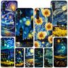 Starry Night Van Gogh Art Phnoe Case for Samsung Galaxy A17 A37 A57 A16 A26 A36 A56 A15 A14 A13 A55 A54 A53 A35 A34 A33 A25 A24