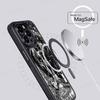 Gothic Girl Sculpture Phone Case Magnetic Case For iPhone 17 16 14 13 12 11 15 Pro Max For Wireless Charge Cover