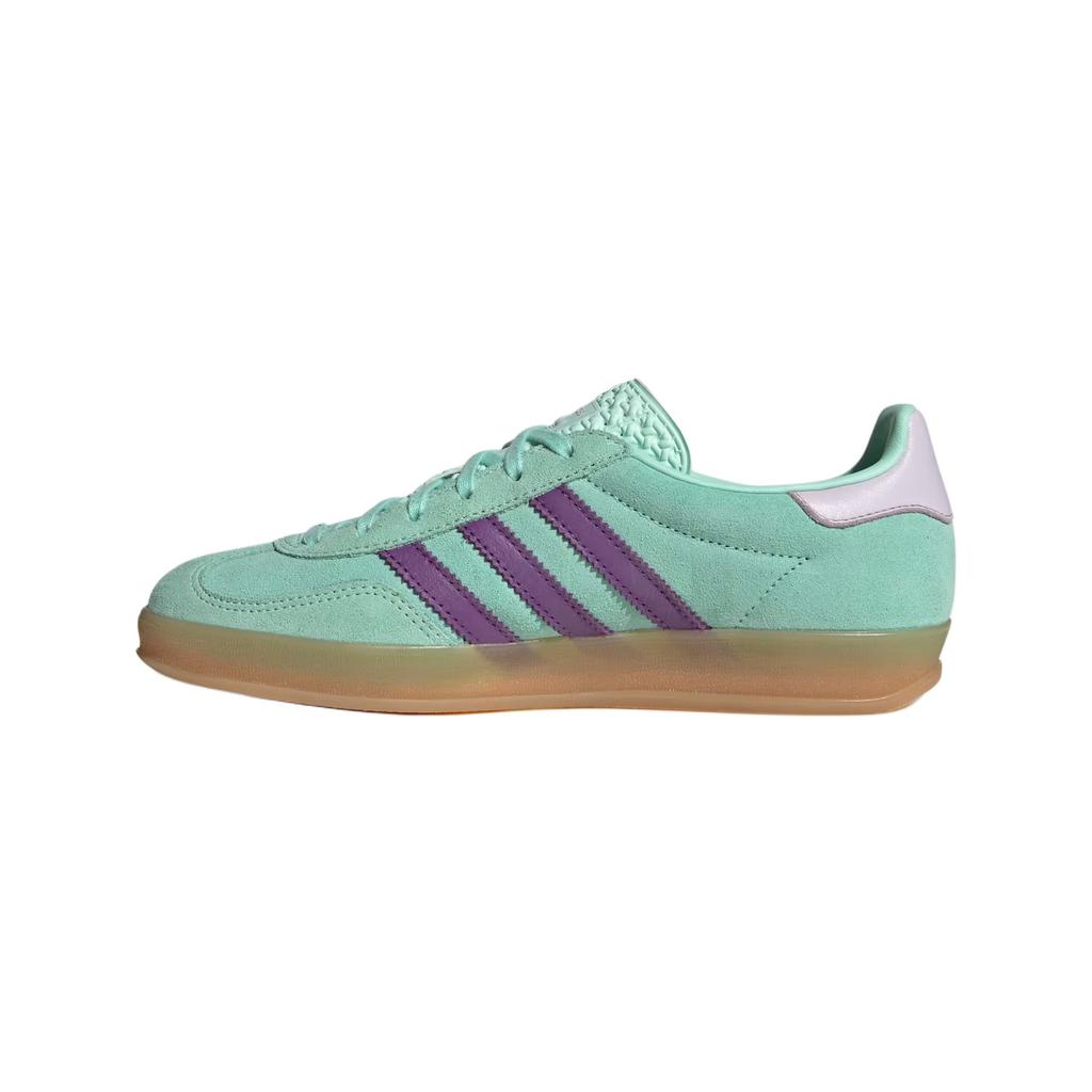 Adidas Gazelle Indoor Clear Mint Active Purple Women Sneakers Green JQ0192