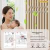 Double-Sided No-Drill Linen-Like Blackout Curtains for Living Room, Bedroom, or Balcony