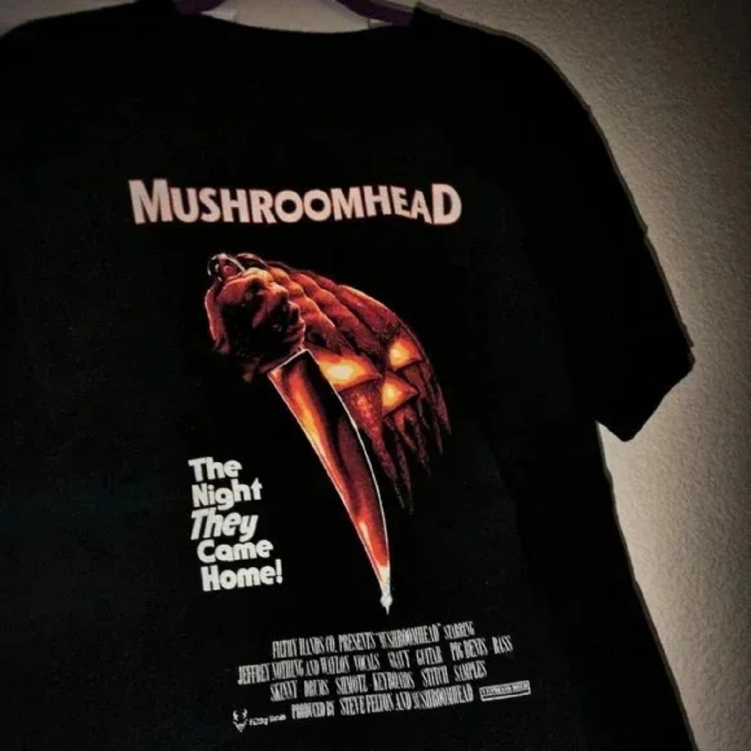 

Mushroomhead Band Halloween Short Sleeve T Shirt Full Size S-5XL BE2569 XXXXXL різнокольоровий