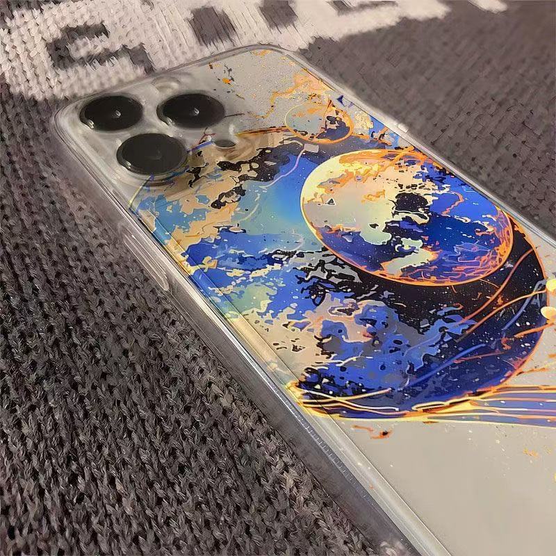 Mirage Planet Is Suitable for Iphone17promax Mobile Phone Case Apple 16/14pro13/12/15 Personality