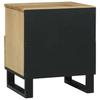 Nightstand Natural 40 x 33 x 46 cm Wood Based Material