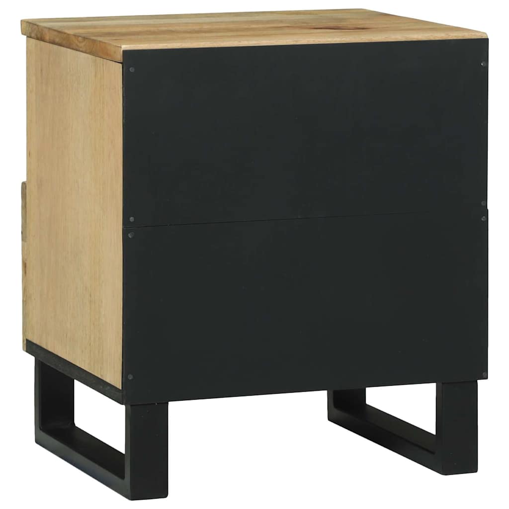 Nightstand Natural 40 x 33 x 46 cm Wood Based Material