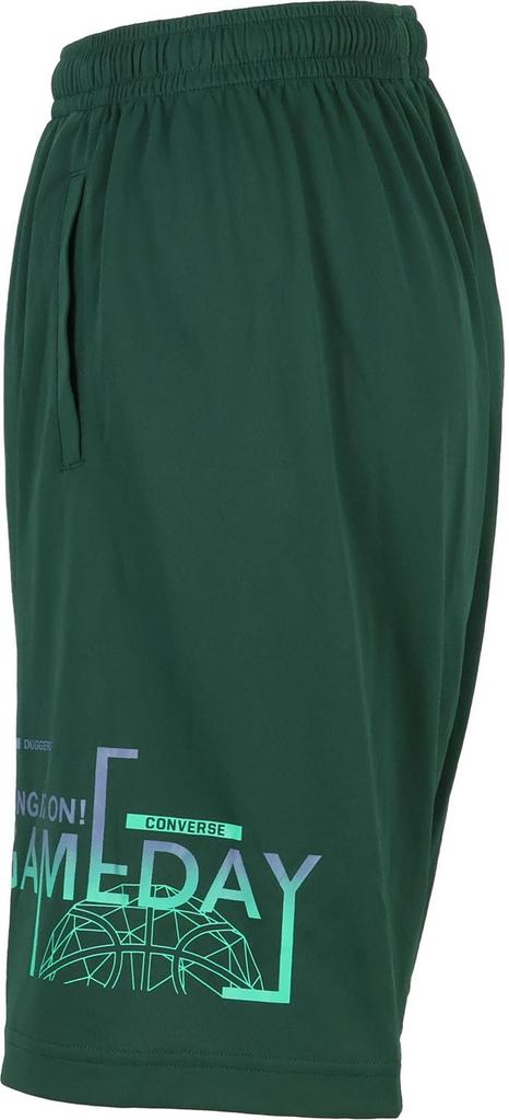 Converse Basketball Shorts Practice Pants CB451851 Kids Green Jr. (with Pockets) D.