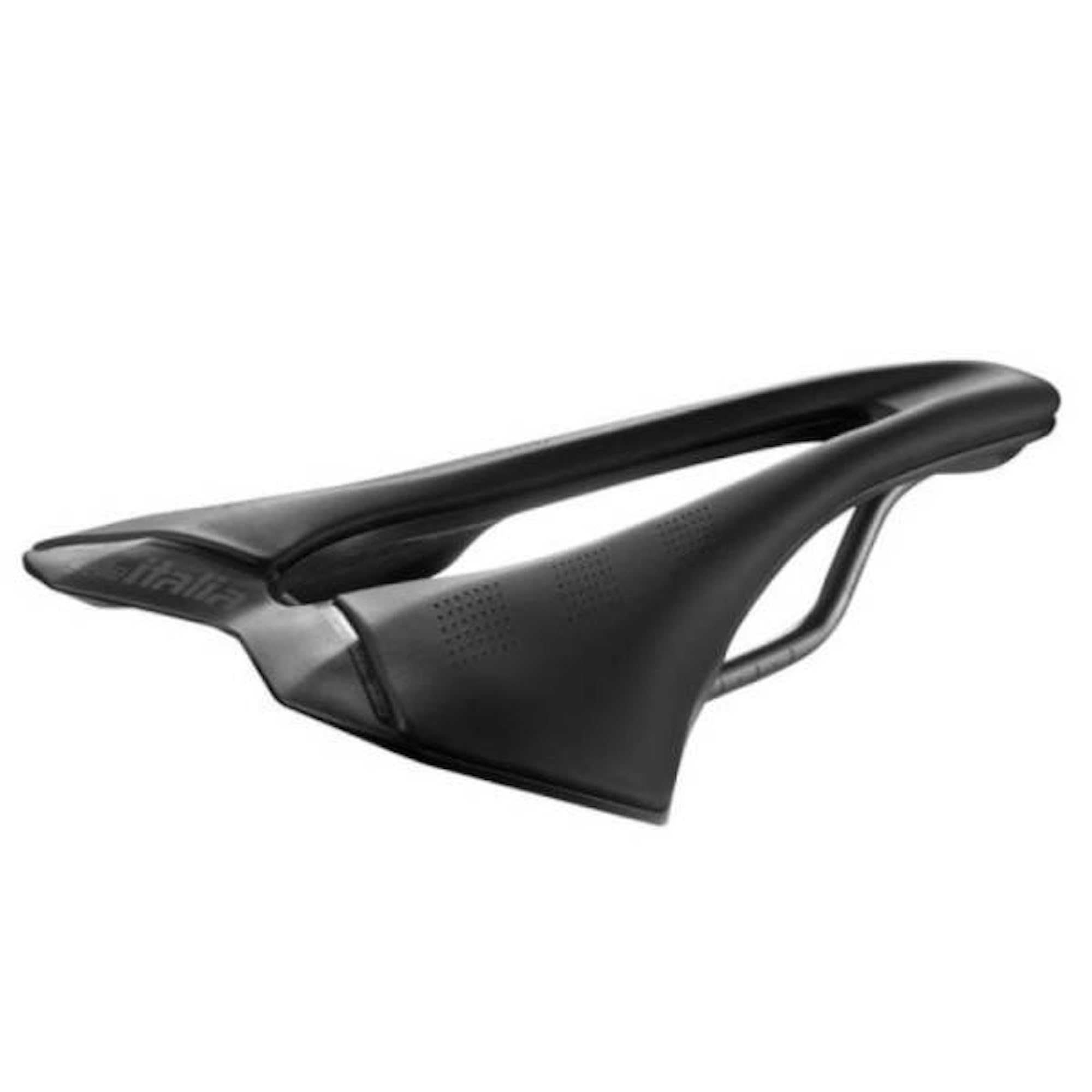 Selle Italia SLR Elite L3 145 x Hollow Black Saddle, Size 242mm, Rails Steel, чёрный