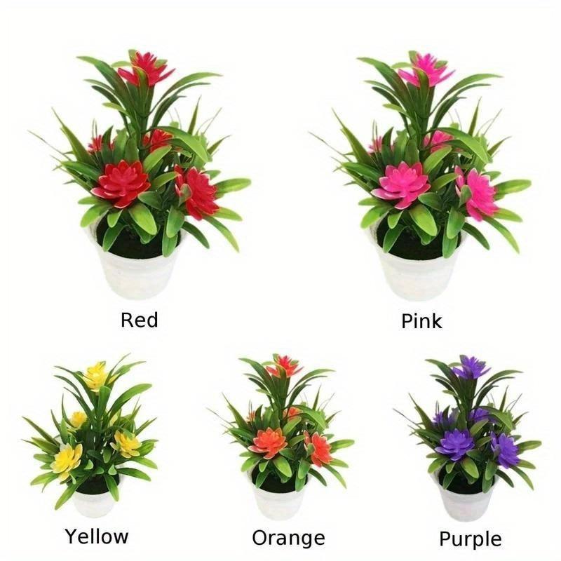 1PC Artificial Flower Wedding Party Decoration Fake Flower Model Home Office Ornament for Home Decor