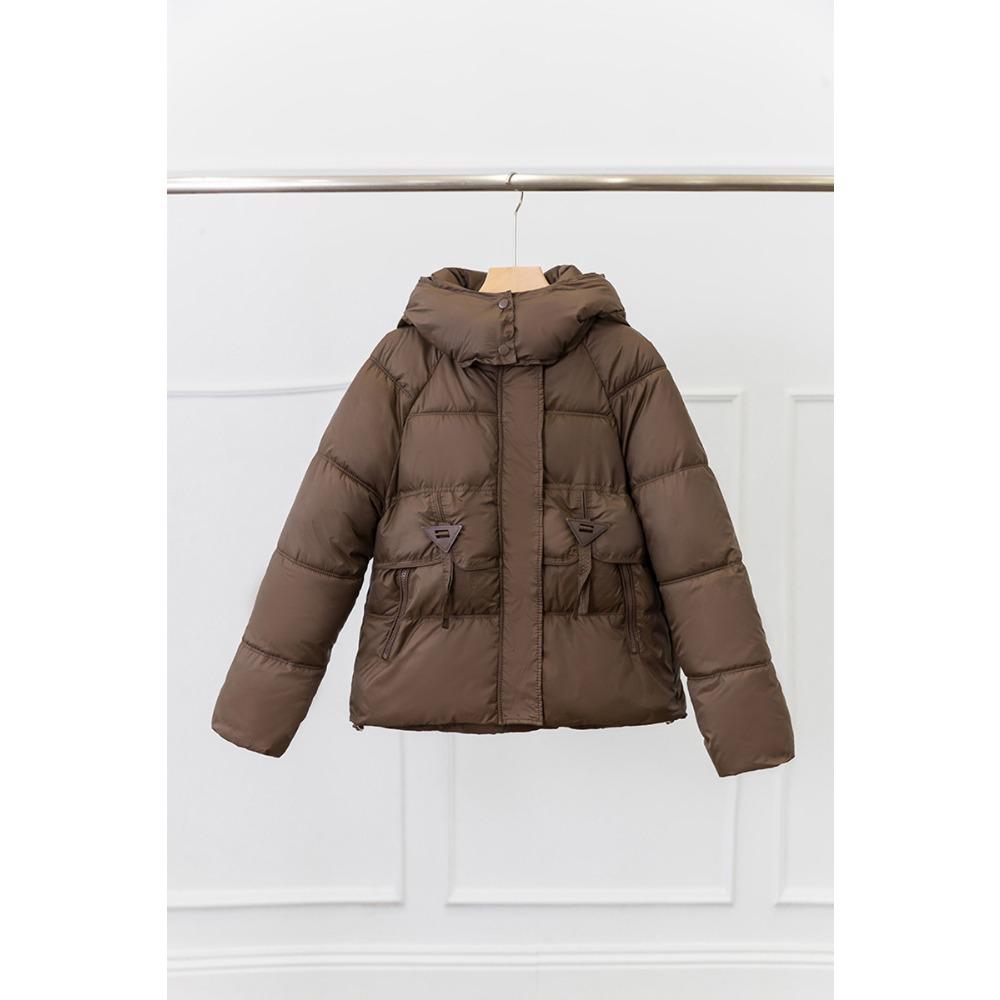 Cotton Clothes Women's Winter 2026 New Sense Short Small Stand-up Collar Thickened Bread Clothes Down Cotton-padded Jacket