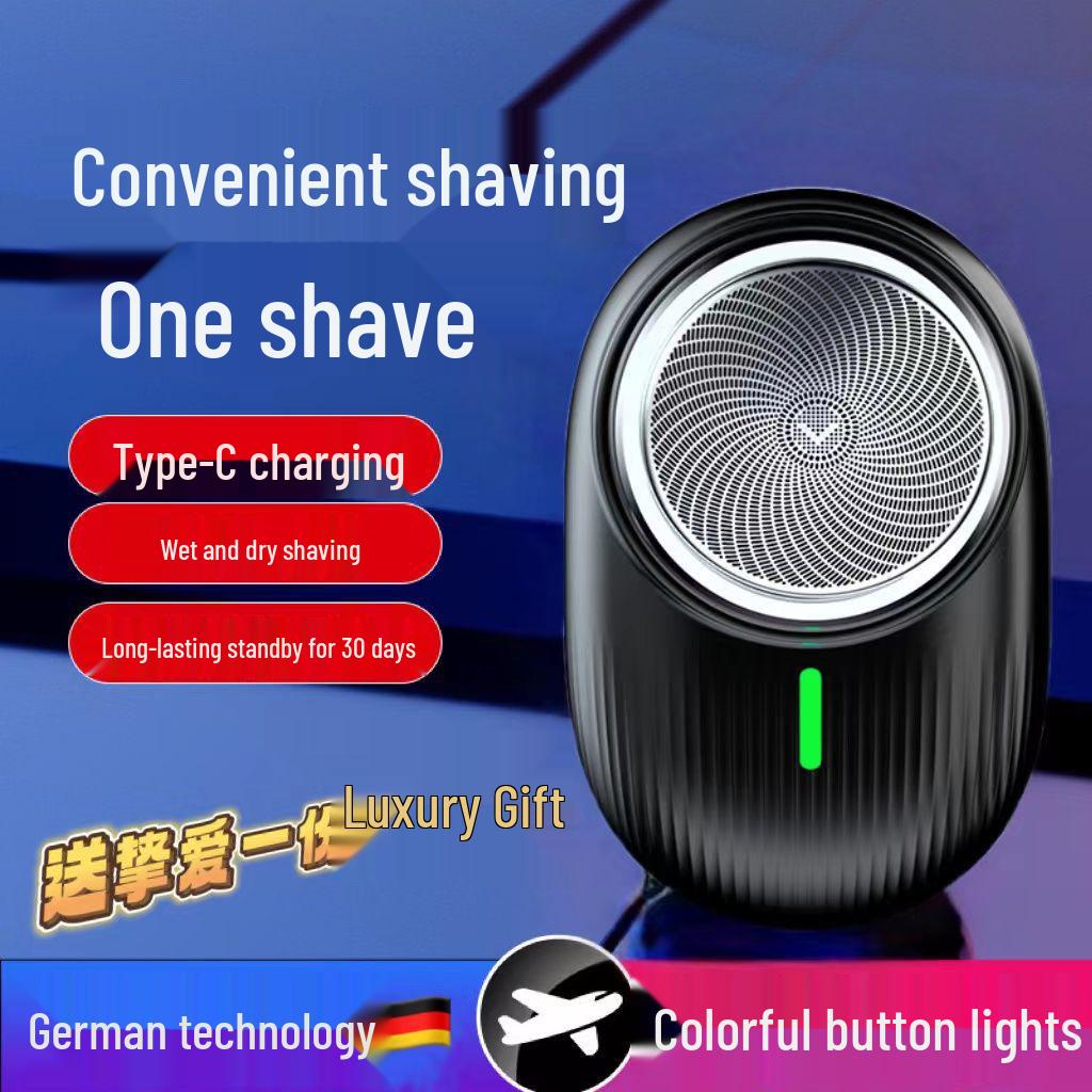 Mini Rechargeable Travel Electric Shaver for Men