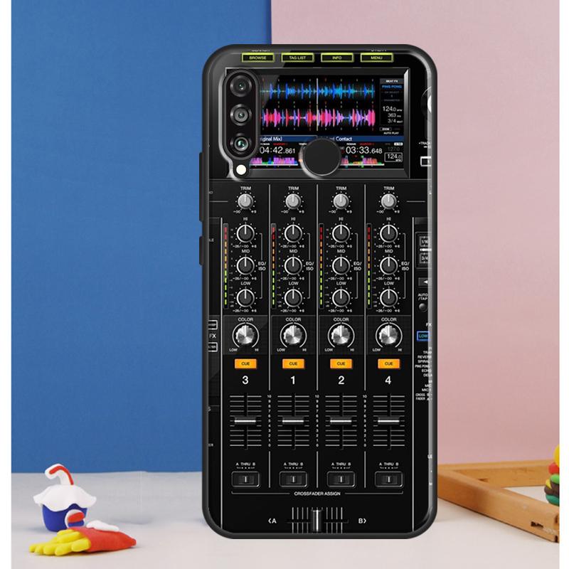 Music DJ Controller Mixer Case For Huawei Nova Y70 Y60 Y90 Y61 Y91 Y72 Y73 12s 12i 11i 8i 9 10 SE P30 P40 Lite P60 Pro