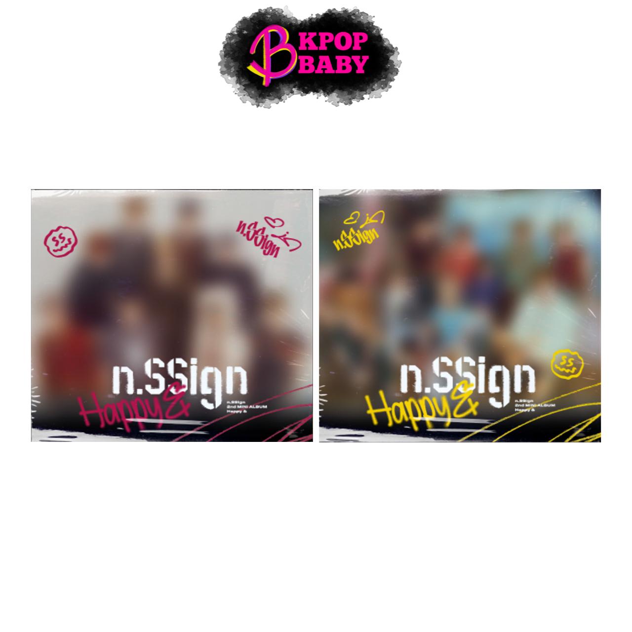 

n.SSign (ABEMA №1/#2 Вер.) Happy и второй мини-альбом