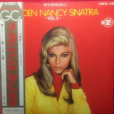 7inch Record NANCY SINATRA  Golden Nancy Sinatra Vol.3 SWG58 REPRISE Japan Pop Used
