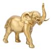 Elephant Shaped Figurine Resin Exquisite Cute Elephant Statue Ring Jewelry Holder Decoration Gift