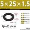 Blackened Enlarged Thickened Metal Washer - M3-M42