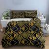 Golden geometric diamond patterns. Bedding sets Duvet cover sets Duvet covers Pillowcases(1 * Duvet Cover 2 * Pillowcases without duvet insert)