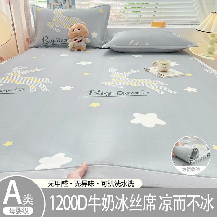 Весна/лето Новинка 1200D цифровая печать карбоновый легкий молочный ледяной шелковый — фото 18