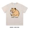 Women's Anger Issues Printed T-Shirt 100% Cotton Oversized Edgy Graphic Tees for Men Summer Tops Punk Streetwear