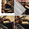 2D FLAT PRINTING 2pcs Curtains (Without Rod) Halloween Skeleton Popular Fashionable Curtains Durable Polyester Curtains Easter