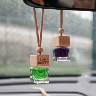 New Car Fragrance Hanging Bottle Aroma Essential Oil Diffuser Odour Removing Air Freshener Cars Mirror Decorative Accessories