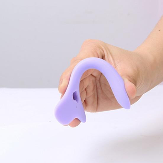 Eyeliner Aid Stencil Quick Multifunctional Effect Time-saving Wide Application Ergonomic Handle Makeup Tool Multi-angle Silicone