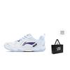 Li Ning Textile, Synthetic Leather Cushioning Slip Resistant Abrasion Resistant Low Top Badminton Shoes Unisex AYTU023-7