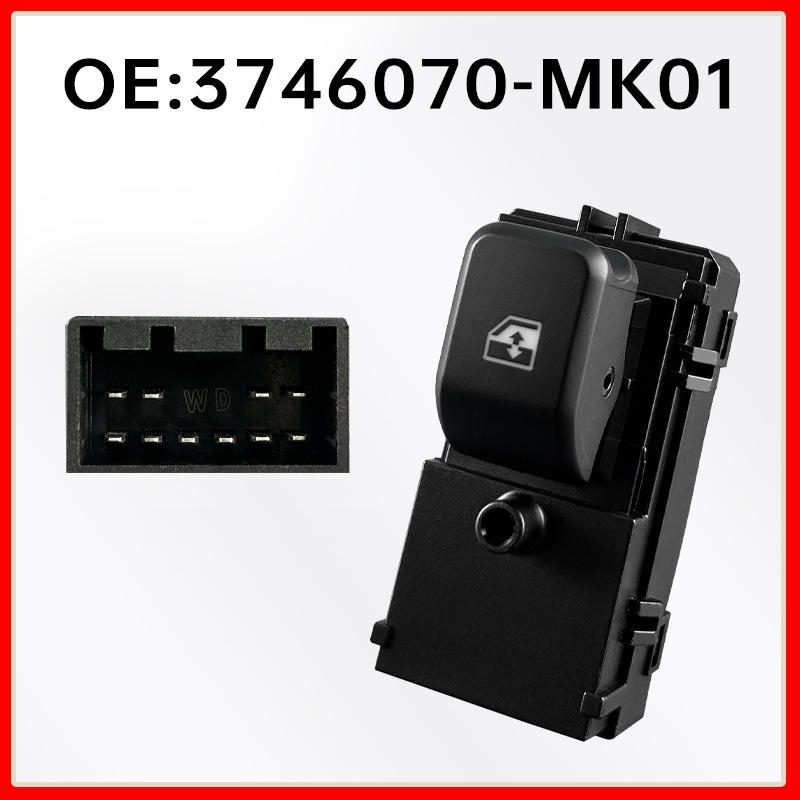 3746070-MK01: Passenger-side window regulator switch for Changan Oushang A800.