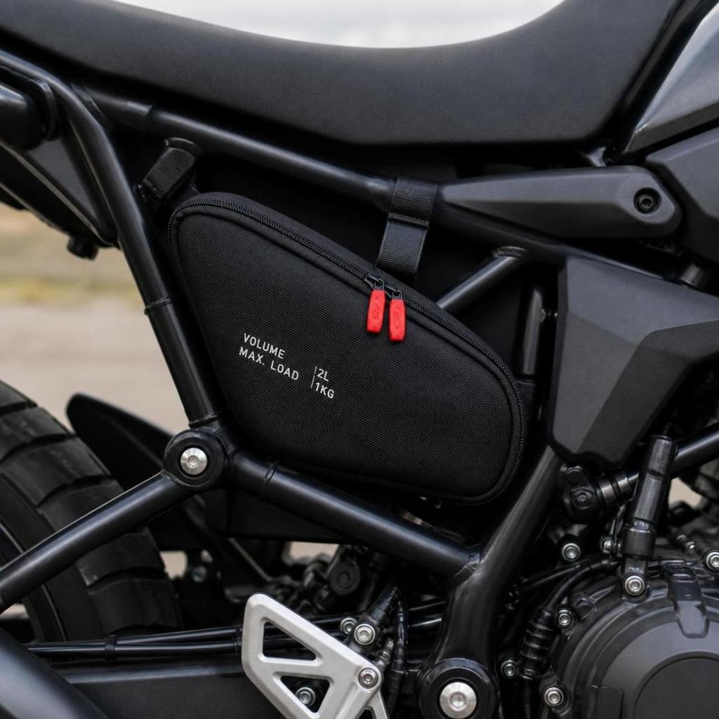 Frame Bag Waterproof Motorcycle Side Anti-Slip for Daily Commuting