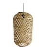 Bamboo Woven Retro Lantern - Handcrafted Cage Pendant Light for Chinese Teahouse, Restaurant, or Hotel Decor