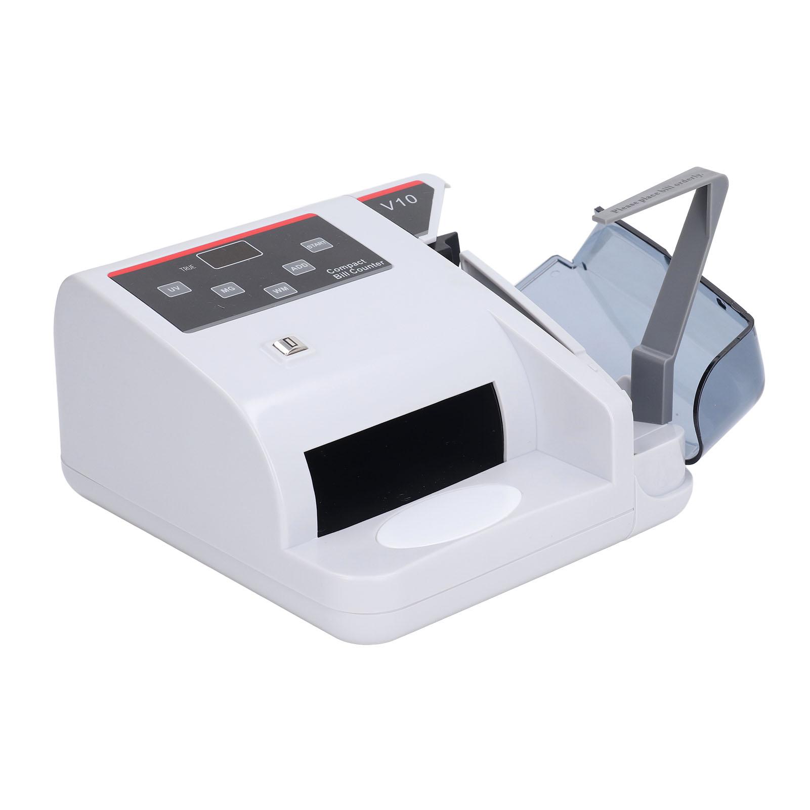 

Портативный счетчик денег, счетная машина для купюр с фиолетовым светом, обнаружение валюты