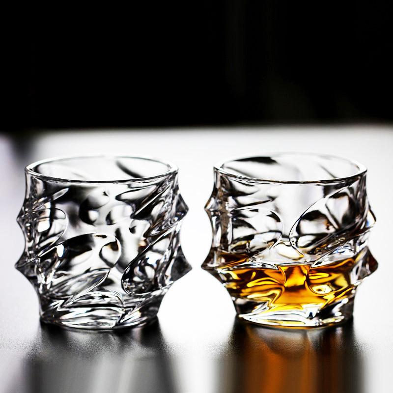 310ml/265ml/330ml/320ml Whiskey Glass Luxury Wine Glasses Transparent Cocktail Glass Juice Beverage Cups Elegant Cold Drink Cup