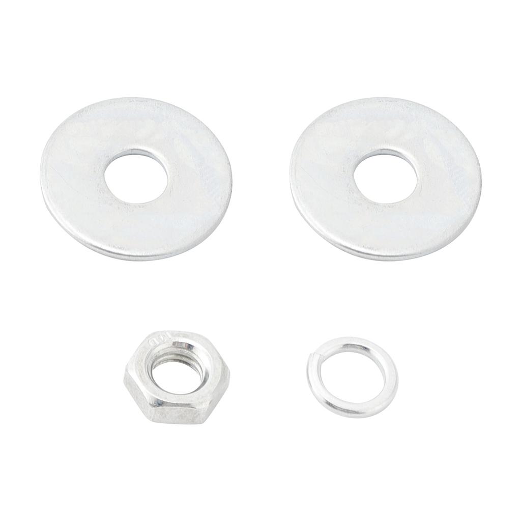 4x Custom DICE License Plate Bolt Screw Yellow Plastic Motorcycle Chopper Bobber