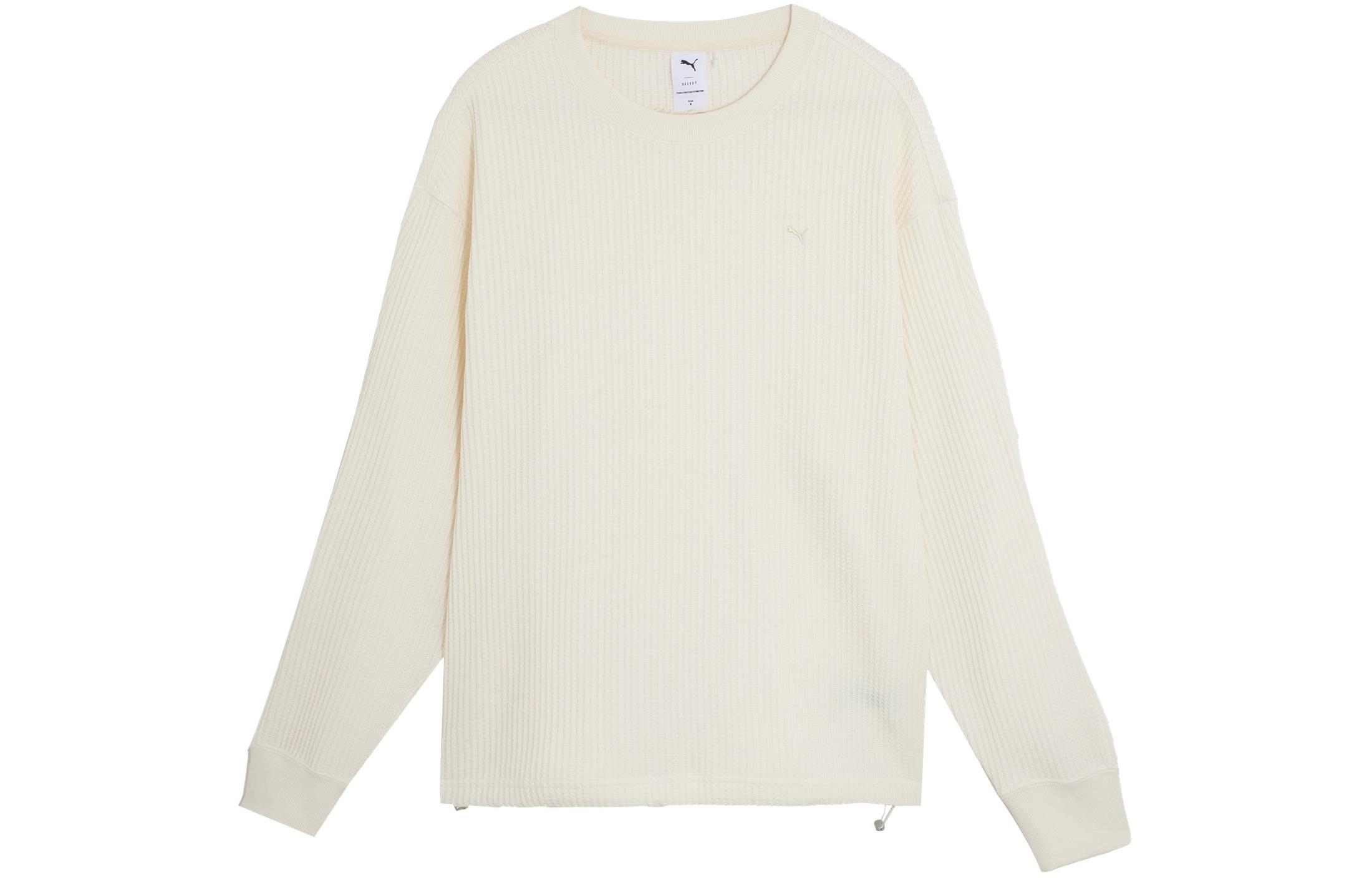 PUMA Sweatshirts Unisex White Crew Neck Moderate Other 623128-65 XL