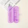 Glossy Purple Universal Electric Toothbrush Travel Case
